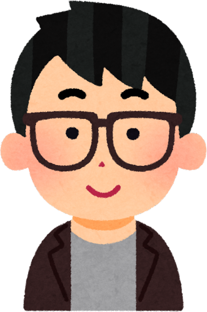 Illustration of a Smiling Man Wearing Wellington Glasses