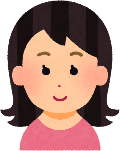 Illustration of Woman with Flipped Out Hair Style